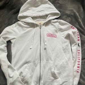 Zip-up hollister sweater